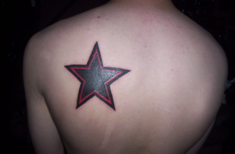 Star Tattoo Guys. Got a new tattoo guys,