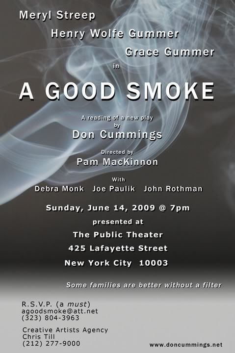 A Good Smoke at the public Theater