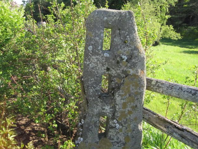 Stone Fence post