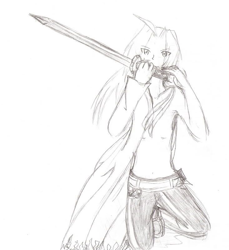 Samurai+sword+drawing