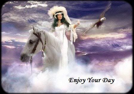 ENJOY DAY photo Native_American_Woman_on_Horse_and_.jpg