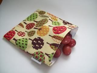 My Sunshine Designs<br>Reusable Sandwich Bag <br>Trees