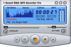 i-Sound WMA MP3 Recorder v6.72