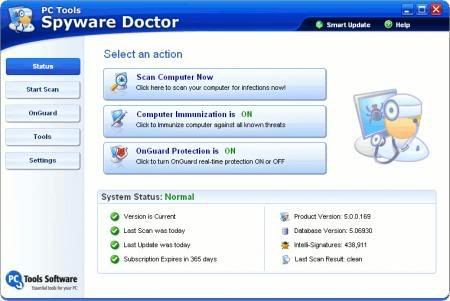 Spyware Doctor 5.0.1.201