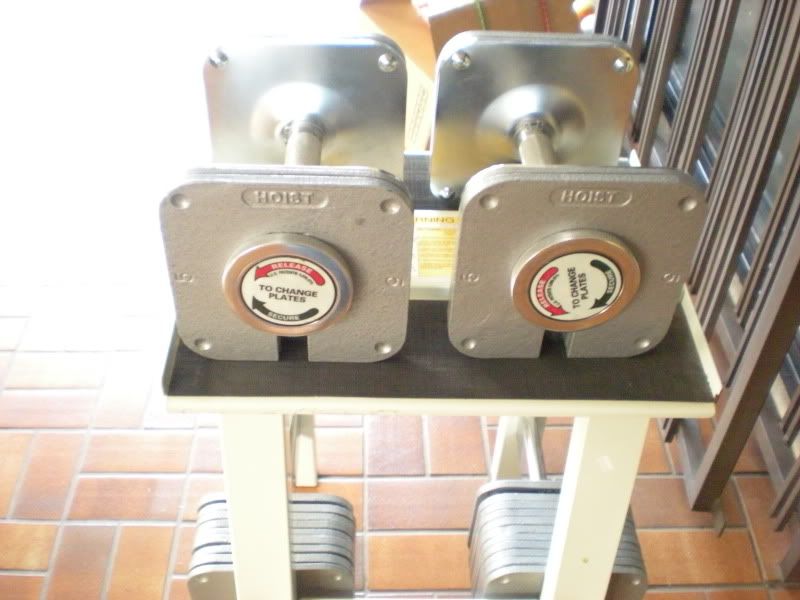 Hoist Quick Change dumbbells Forums