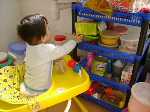 My busy little kitchen helper