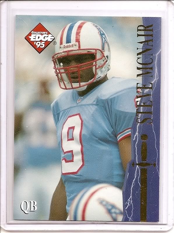 1995 Excalibur Challengers Draft Day Rookie Redemption Prizes Gold #DD19 Steve McNair Pictures, Images and Photos
