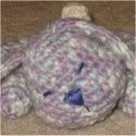 Crocheted Critters - sleeping bunny