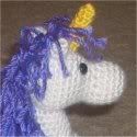 Crocheted Critters - unicorn