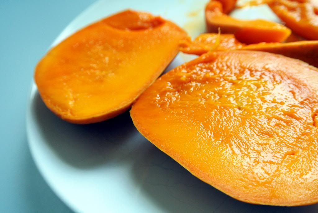 Der senf, äh, die mango zum montag (wie auch immer, sie ist ja ... Küche mango gelb