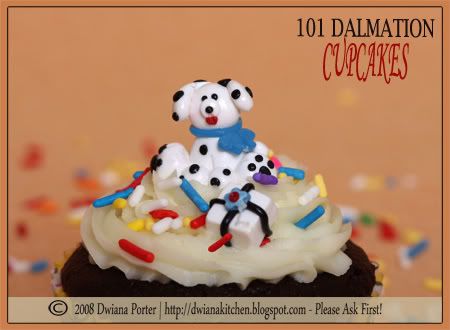101 dalmation cupcakes