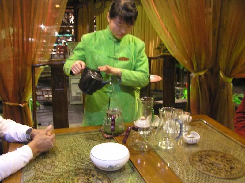 A Chinese tea ceremony Pictures, Images and Photos