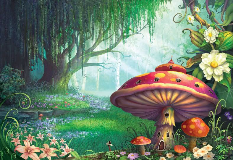 enchanted forest. Enchanted Mushroom Forest