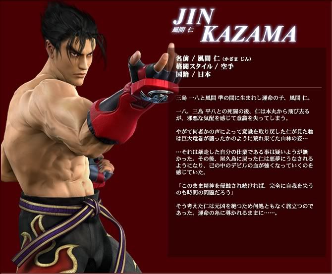Jin Kazama Pictures, Images and Photos