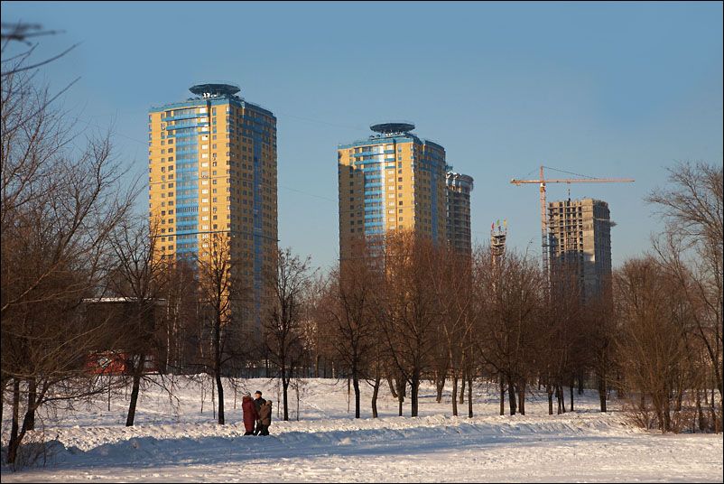 Строгино. Москва. Февраль 2010