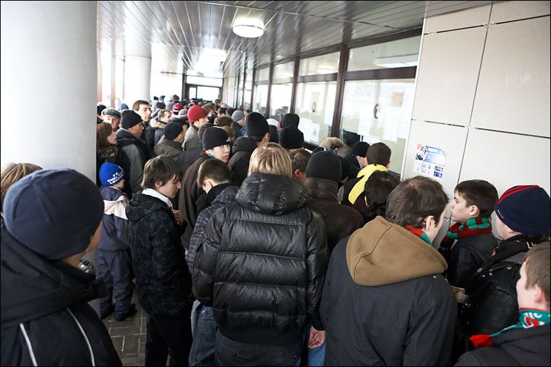 ФК Локомотив. Казань. Март 2010 года.