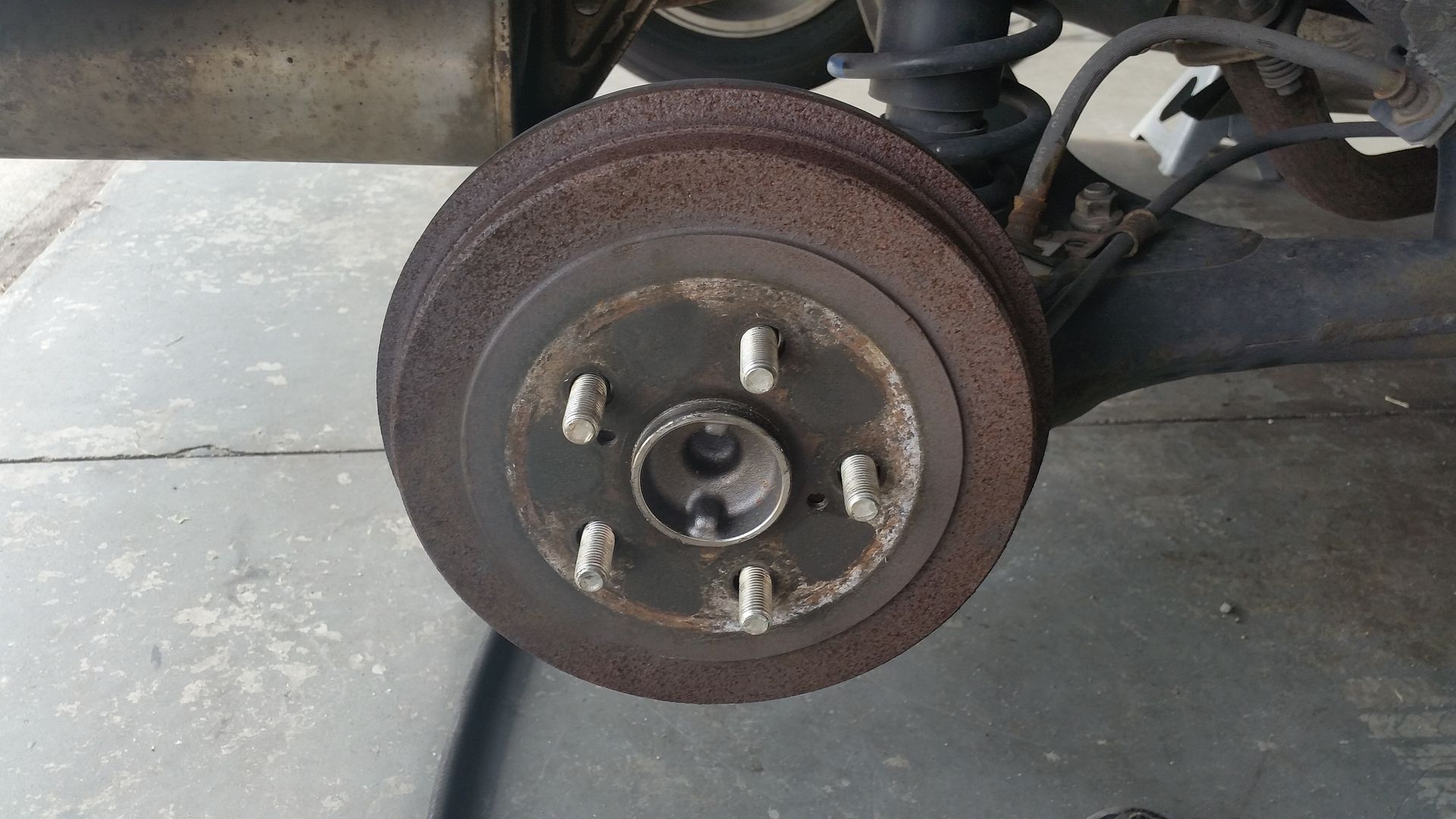 toyota matrix bearing failure #1