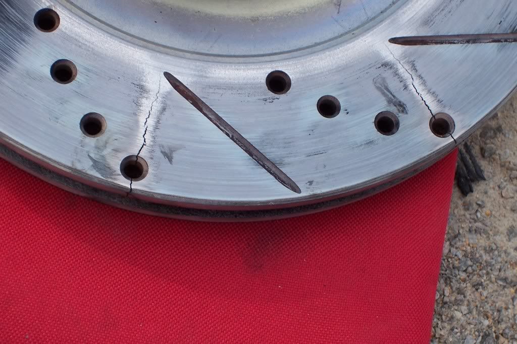 Drilled rotors crack?