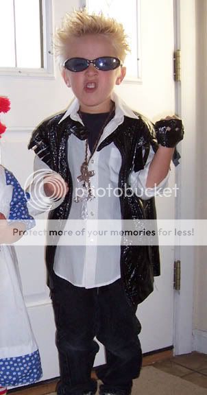 Child Costume: Little Billy idol - OCCASIONS AND HOLIDAYS