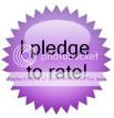I pledge to rate