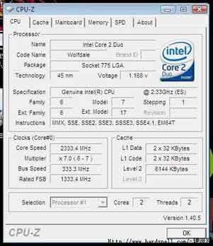Primeros test Intel Penryn