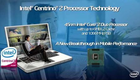 Intel anuncia Centrino 2