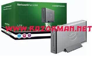 Comparta sus archivos a través de la red con el nuevo CHD3NET de Conceptronic