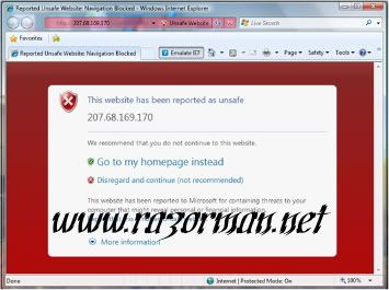 Seguridad en Internet Explorer 8