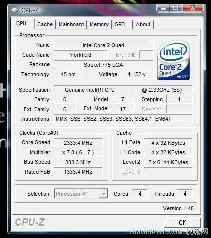 Test Quad-Core: 45 nm vs 65 nm