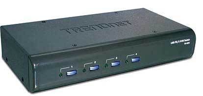 Kit para conmutador KVM con audio PS/2 de 4 puertos en Flytech