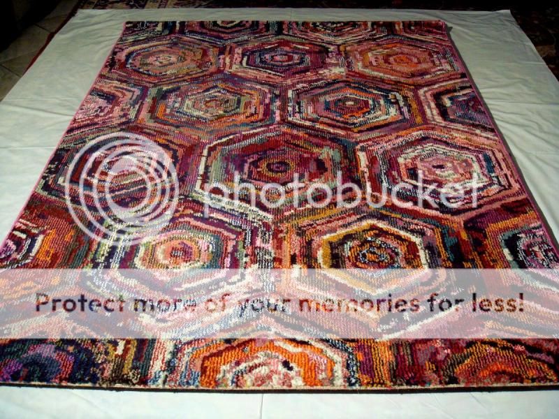 Tappeto 2 2 Pyramid Design Patchwork Liuwa X133 Shaggy