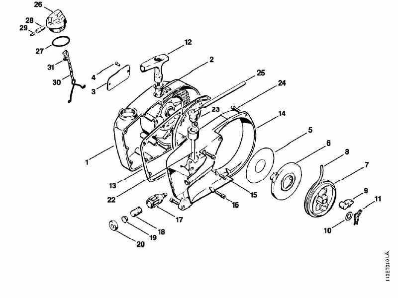 Stihl 041AV Electronic recoil